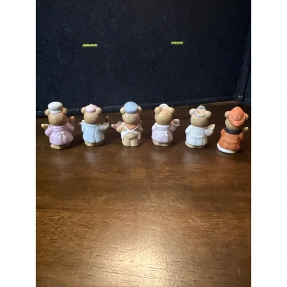 Set of‎ 6 Vintage Homco Career Professional Bears Home Interior Figurines # 8820 - Picture 5 of 11